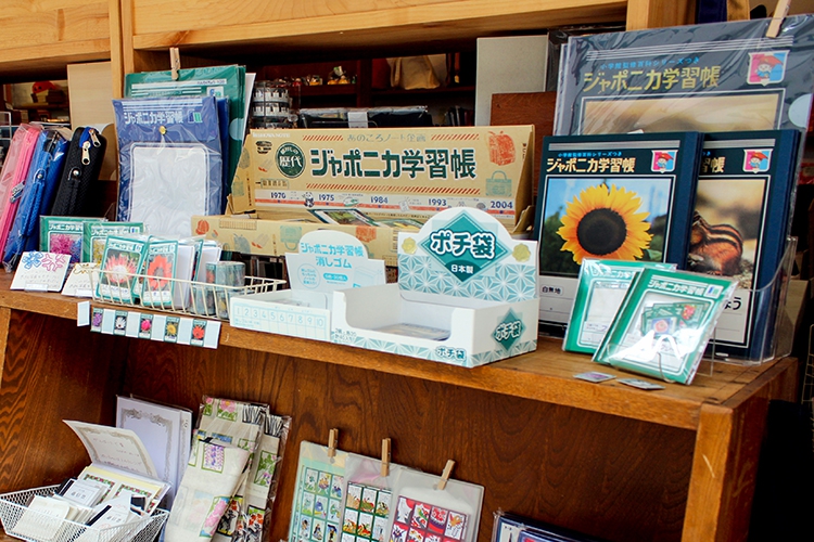 山田文具店に打っている文具たち