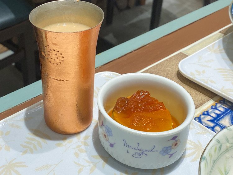 チーズオムレツカレーのプリン・コンフォート