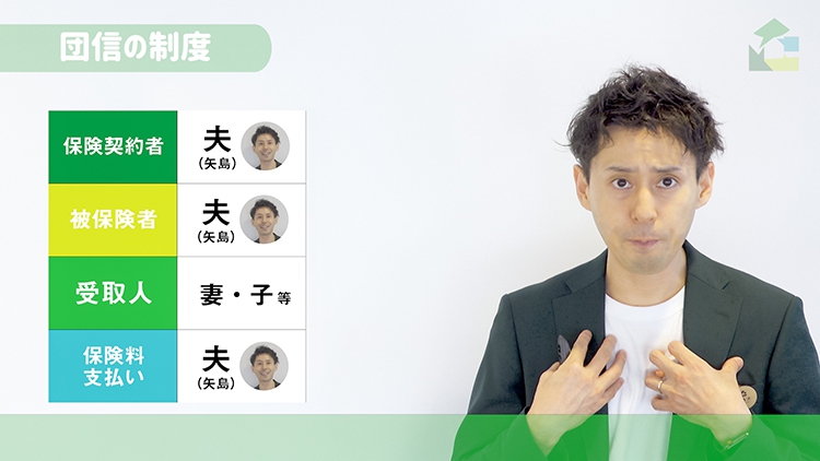 一般的な生命保険の名義