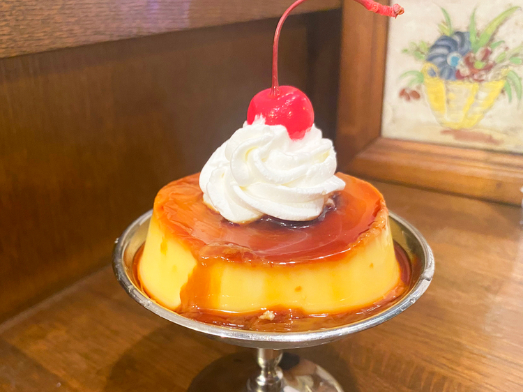 「不純喫茶ドープ」の昭和プリン