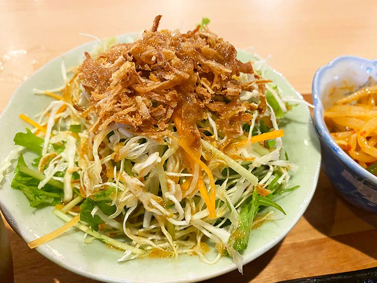 ヨド裏の定食屋さん はらぺこじろうのサラダ