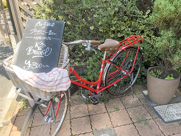 K’s&Brownieの看板
