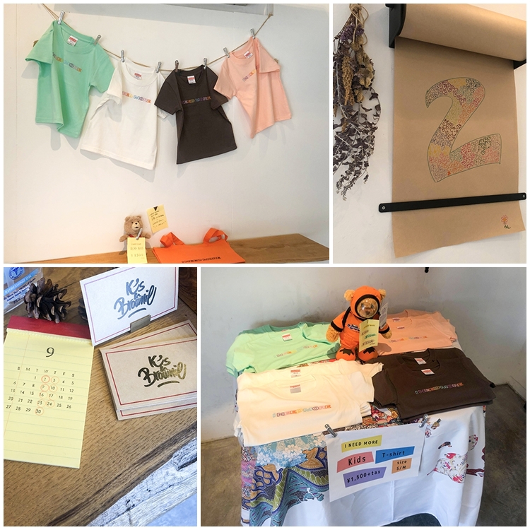 K’s&BrownieのTシャツ・ブラウニー