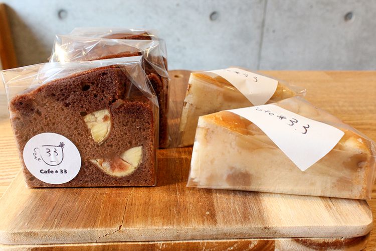 「Cafe*33」のたまご不使用のスイーツ