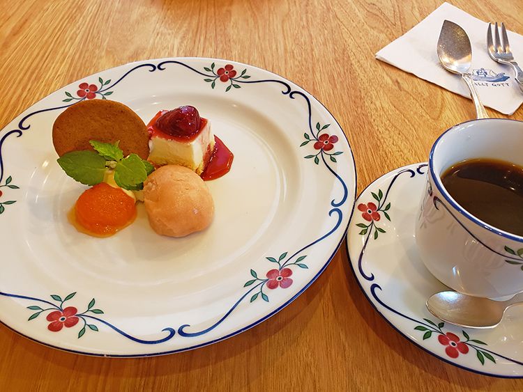 ALLT GOTTのデザートの盛り合わせ