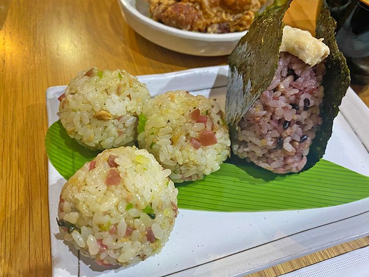 おにぎり幸吉の鯖梅バジル