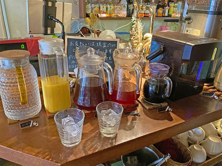 Alley Cafe(アリーカフェ)のドリンクバー