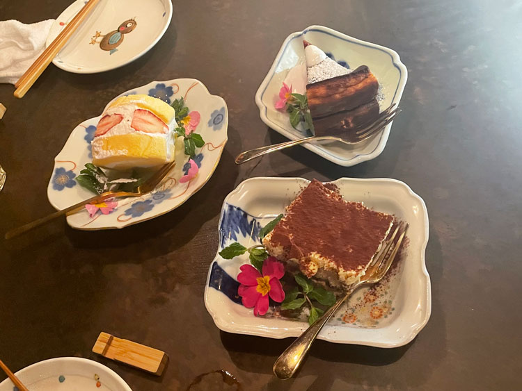 洋食堂 葡萄のデザート