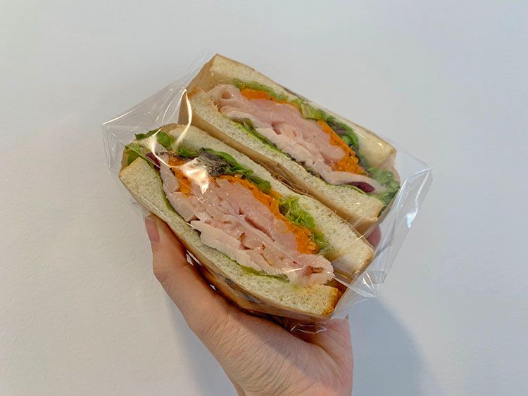 Luce 2nd(ルーチェセカンド)のやわらか鶏ハムヘルシーサンド