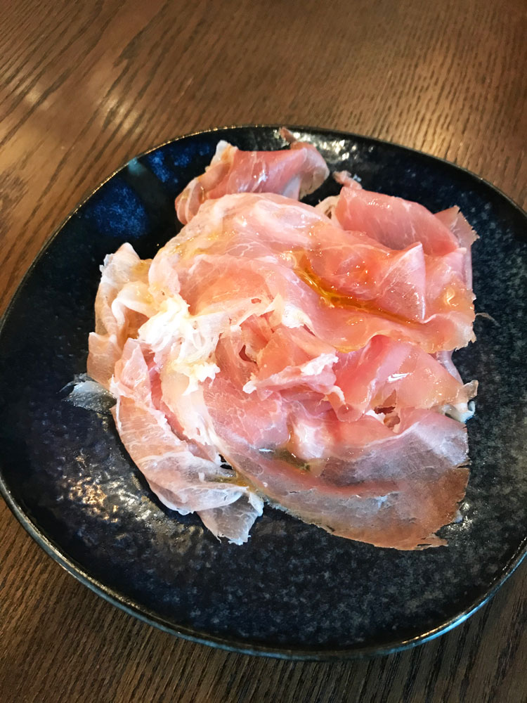 ELMOの 24か月熟成パルマ産生ハム