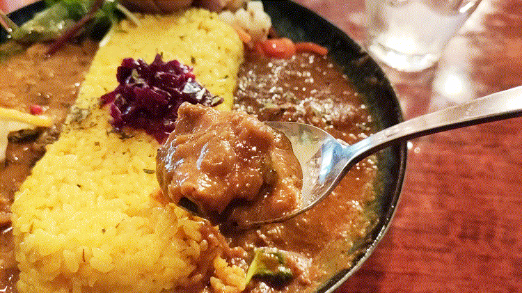 西荻カリー ろんぐとーんのあつあつカレー