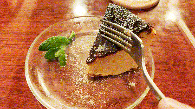 西荻カリー ろんぐとーんのチーズケーキ