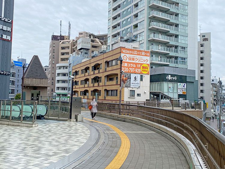 スンドゥブ専門店OKKIIまでの道