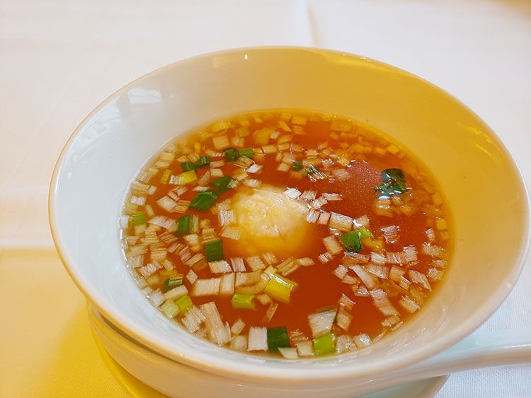 聘珍樓の中華スープ