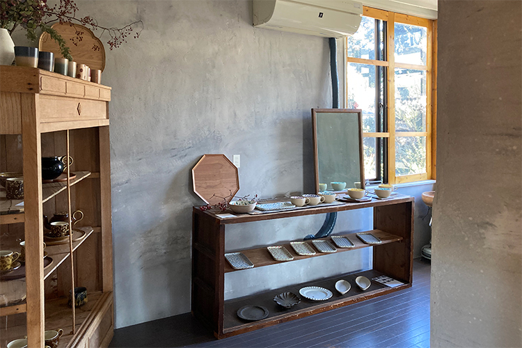 「mist∞」の店内