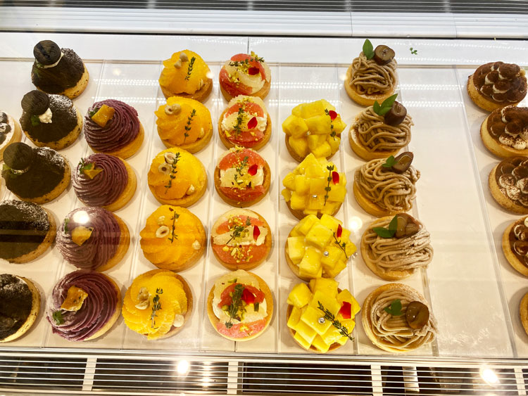 「tartotte(タルトッテ)吉祥寺マルイ店」のショーケース