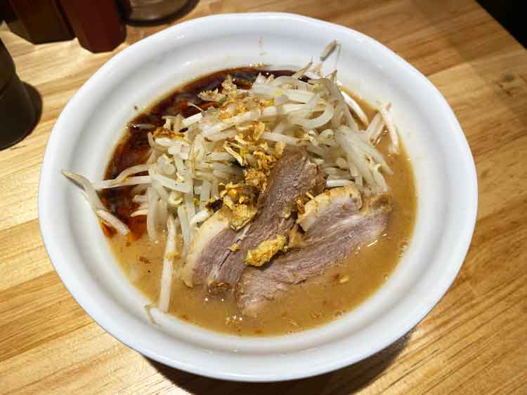 「花木流味噌 三鷹店」の辛味噌ラーメン