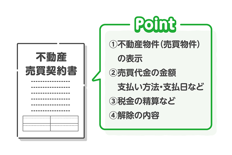 不動産売買契約書の見るべきポイント