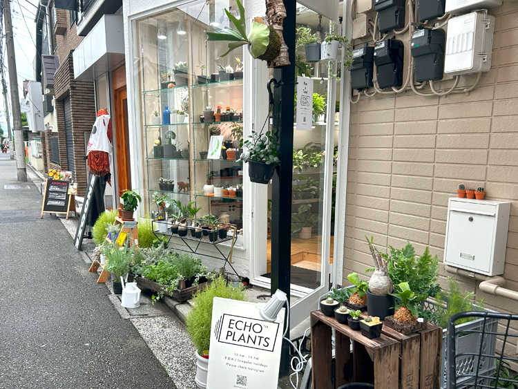 ECHO PLANTSの外観