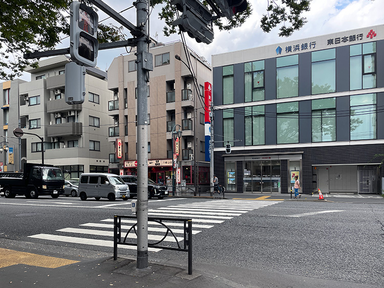 「PANSUKI」までの道