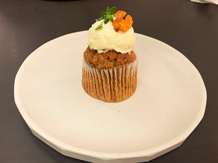 「CAFE&WEDDING22」のほんのりスパイスのキャロットケーキ