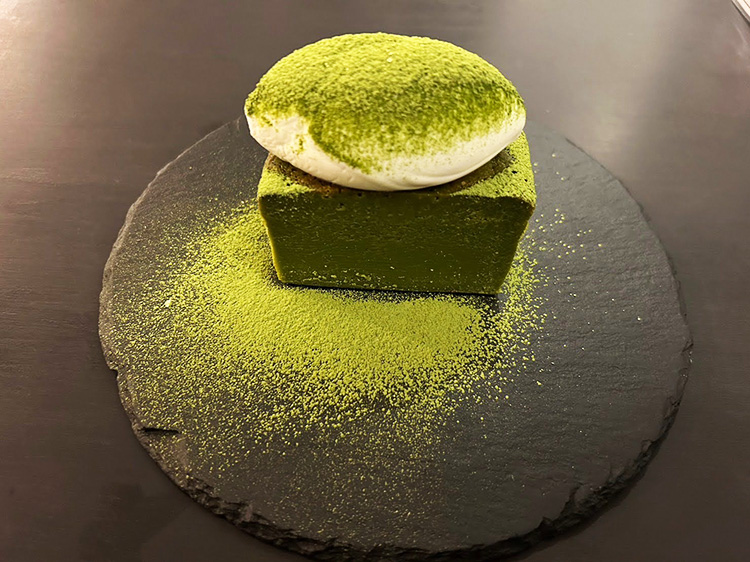 「CAFE&WEDDING22」の抹茶ガトーショコラ