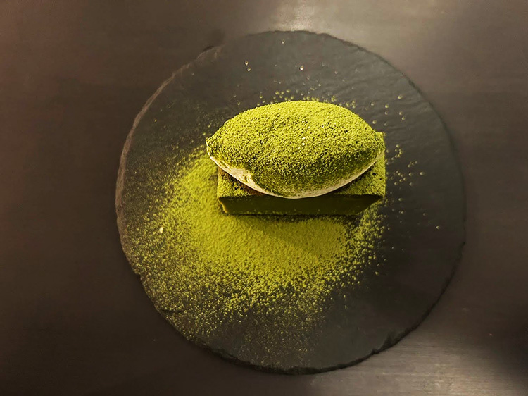 「CAFE&WEDDING22」の抹茶ガトーショコラ