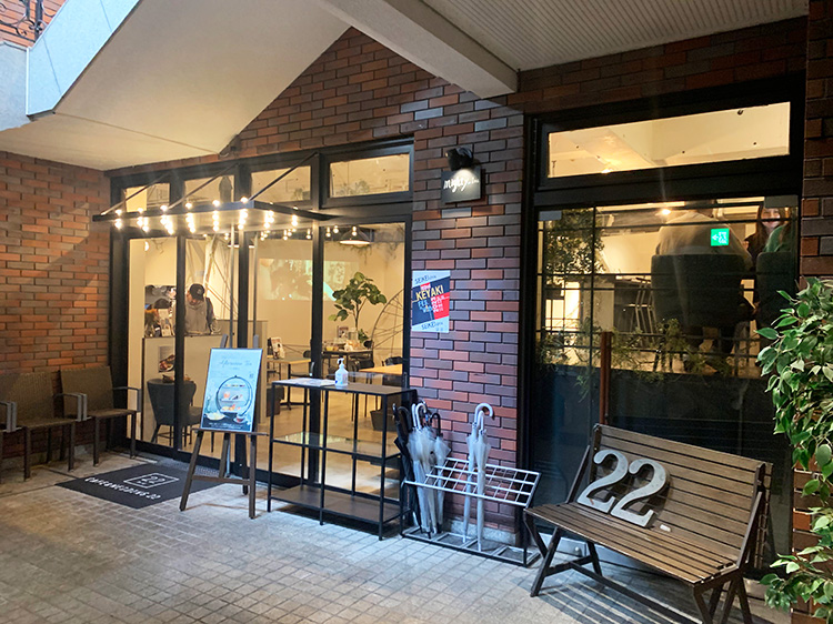 「CAFE&WEDDING22」の外観