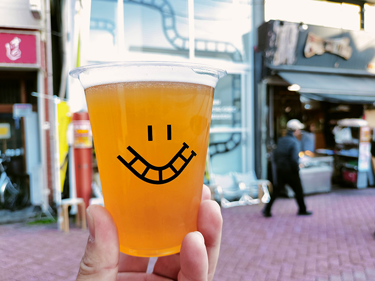 「方南ローカルグッドブリュワーズ」のカップビール