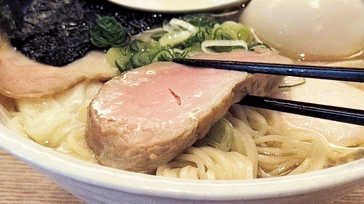 特製中華そば 塩のチャーシュー