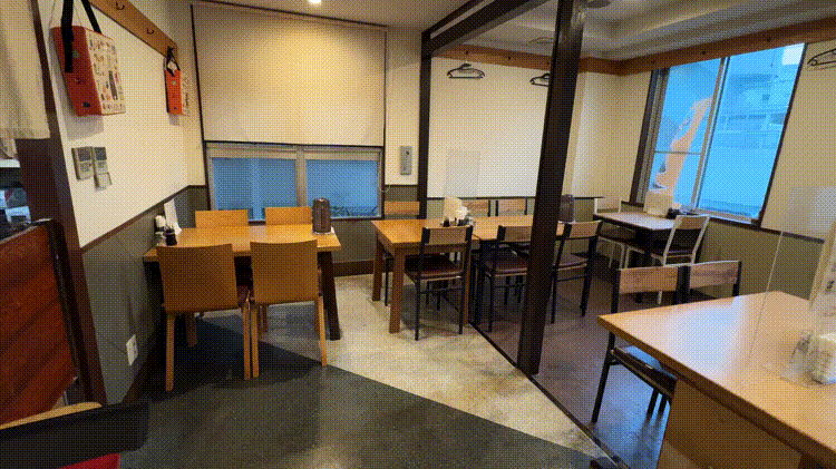 「讃岐うどん なかじょう」の店内GIF