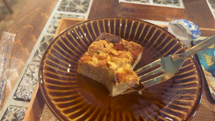 「空想街カフェ 空飛ぶ魚」おかしのいえのミッシュマッシュGIF