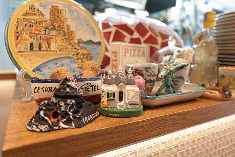 「CETARA di Daisuke」の店内