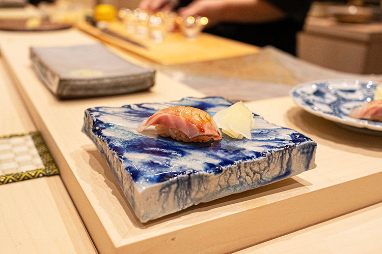「鮨ひろうみ」のイシダイ