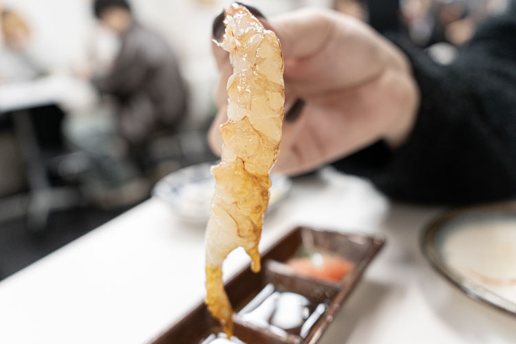 「あの名店 西荻窪」の限定「極」痛風皿