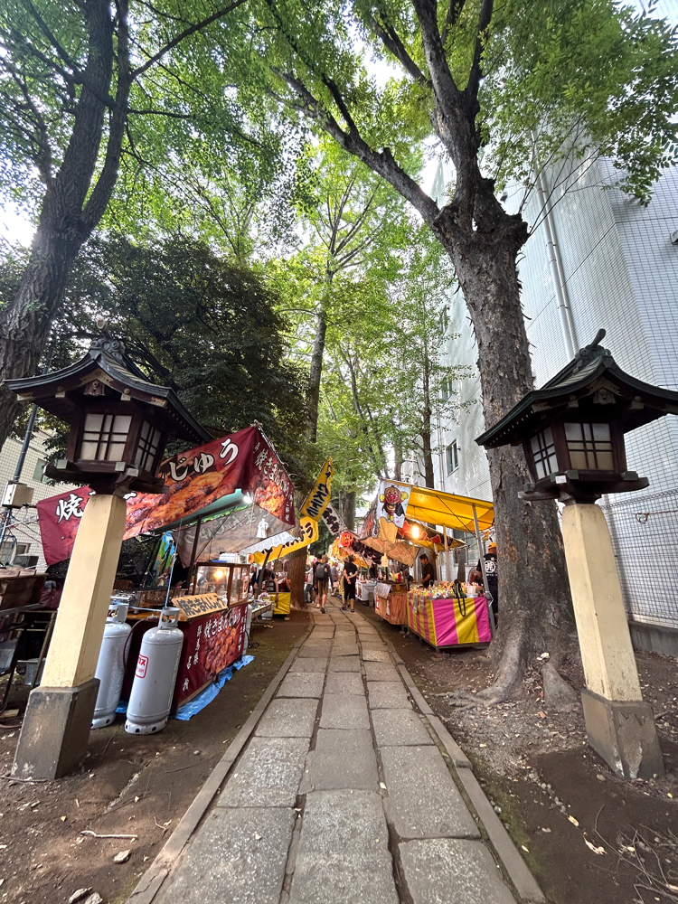 2025年の荻窪白山神社 秋季例大祭