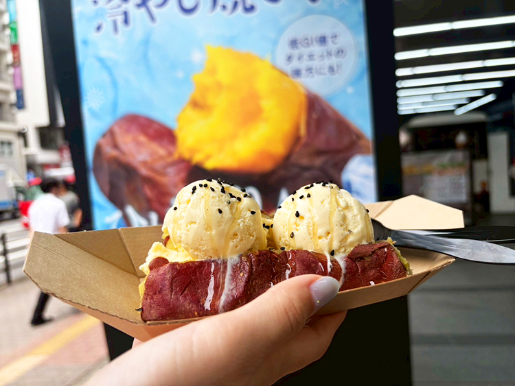 「oimo＆coco.フードトラック東京」おいもniアイス
