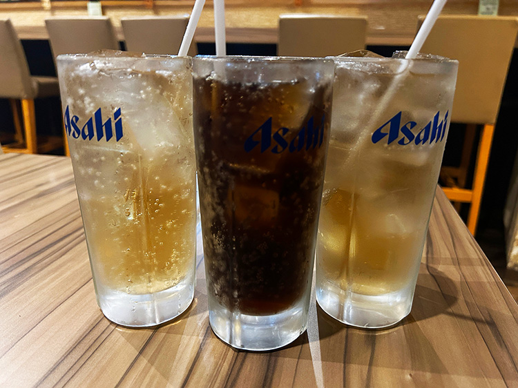 「居酒屋 一」のソフトドリンク