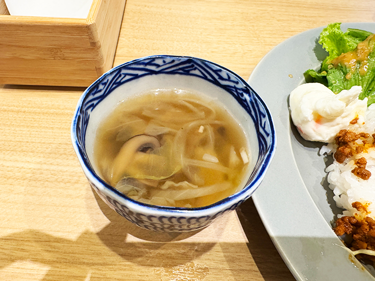 「EMMA FRUITS & DELI」セットスープ