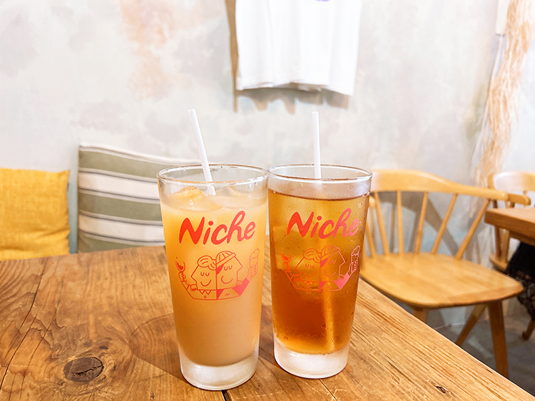 「kitchen&Bar Niche」アイスティー