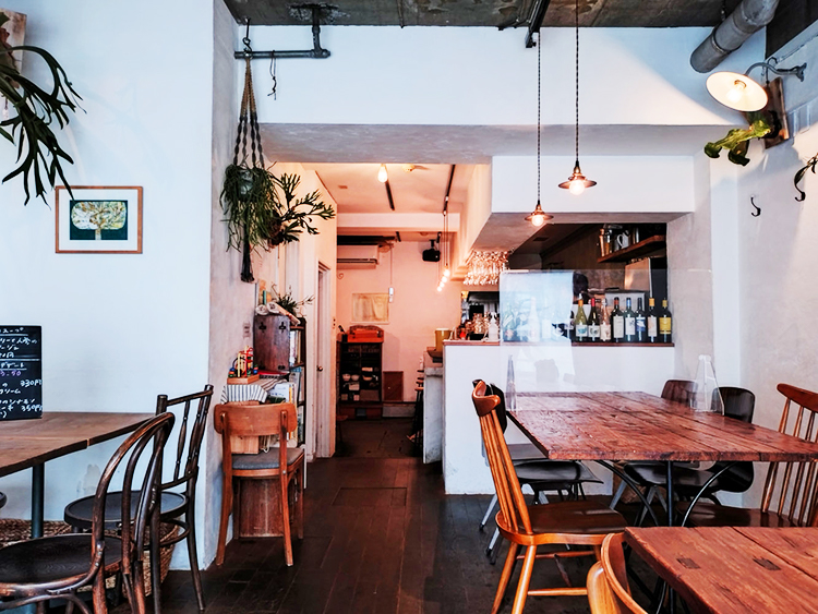 「hanaiguchi」店内