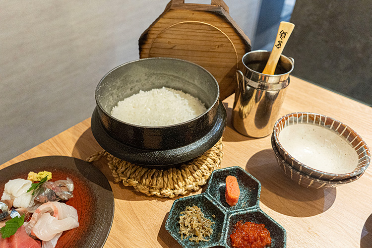 「お出汁 銀シャリ アテ オオカミ 吉祥寺店」の銀シャリ