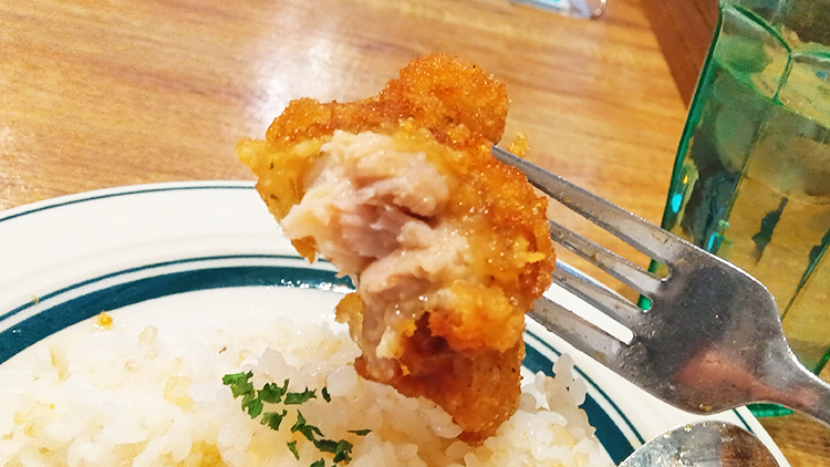 「Rojiura Curry SAMURAI. 吉祥寺店」のザンギ