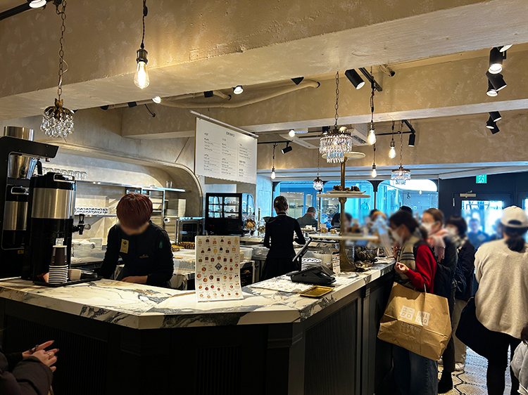 「Amy's Bakeshop」販売スペース