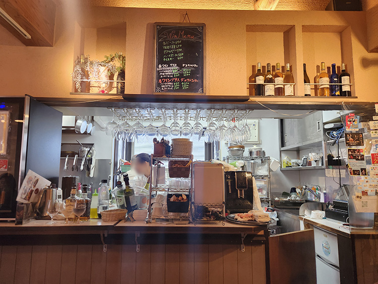 「ル・テロワール」の店内
