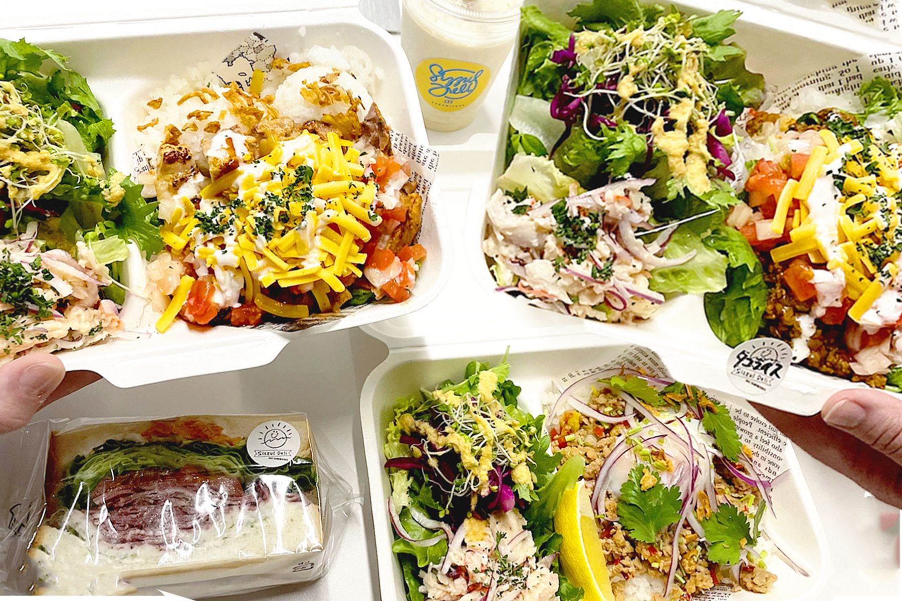 野菜がたっぷり摂れるランチ シズールデリ サンドウィチーズ 殖産ベスト 練馬店