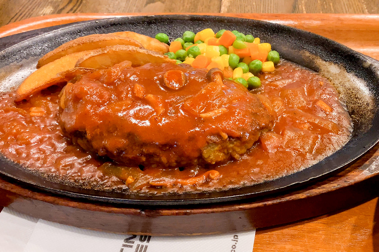 Mellのハンバーグステーキ