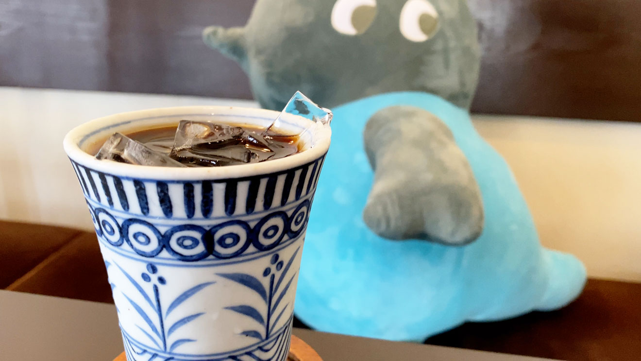 カフェドトレボンのアイスコーヒー