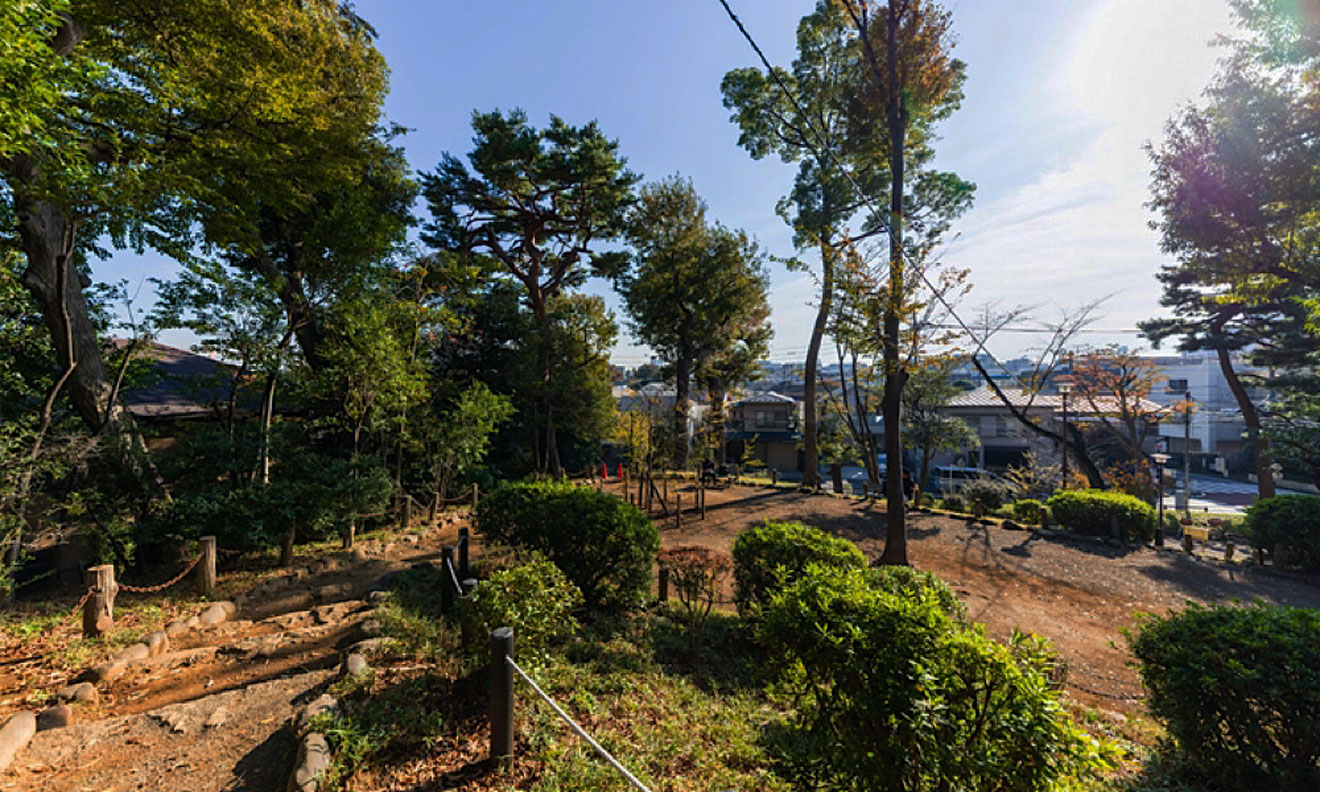 「世田谷城阯公園」の景色