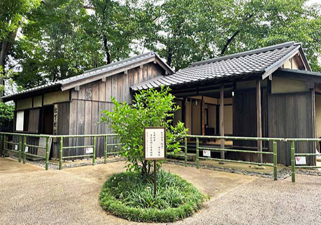 「松陰神社」の松下村塾を再現した建物